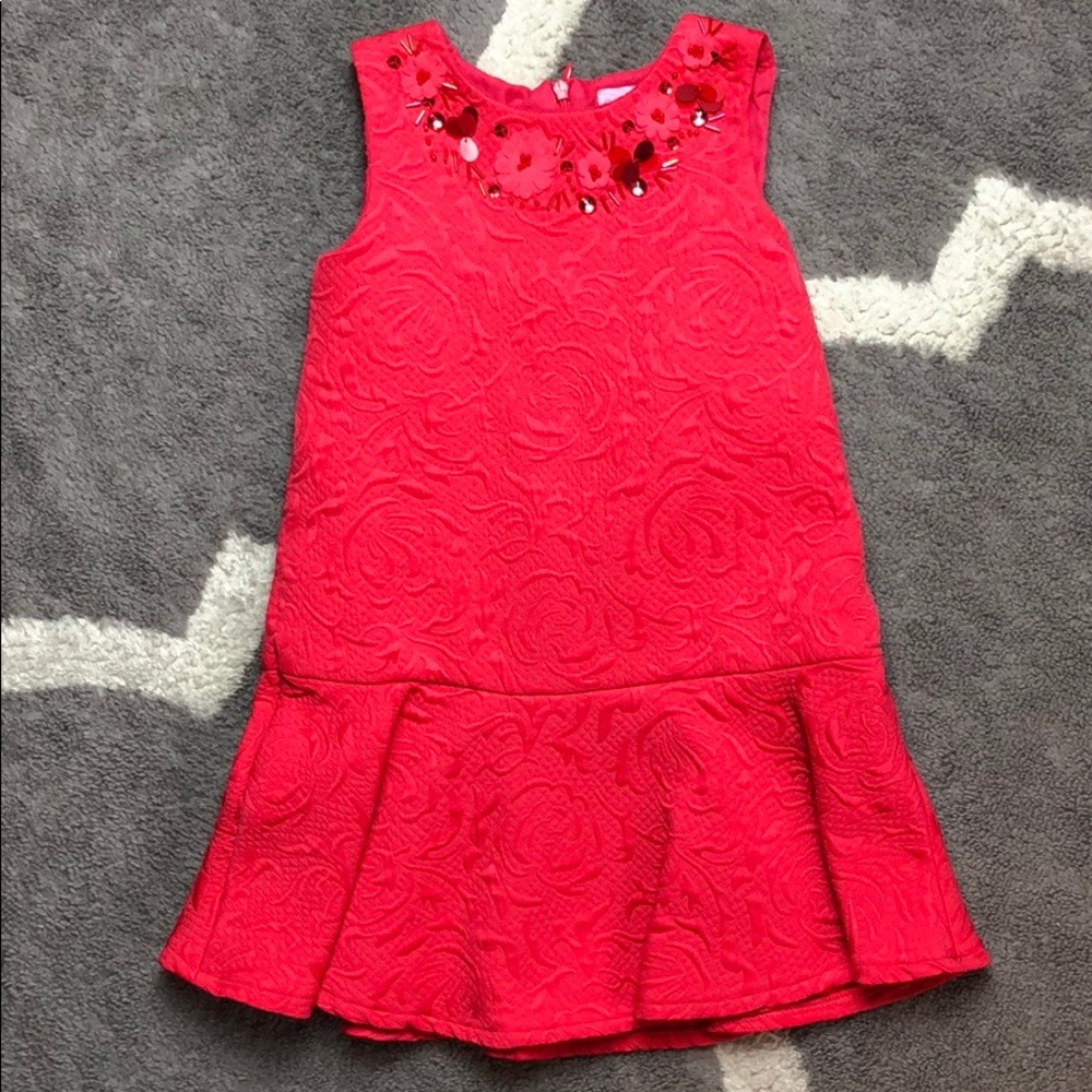 Camilla size 5 ruffled shift dress